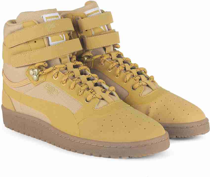 Puma sky ii hi white hot sale
