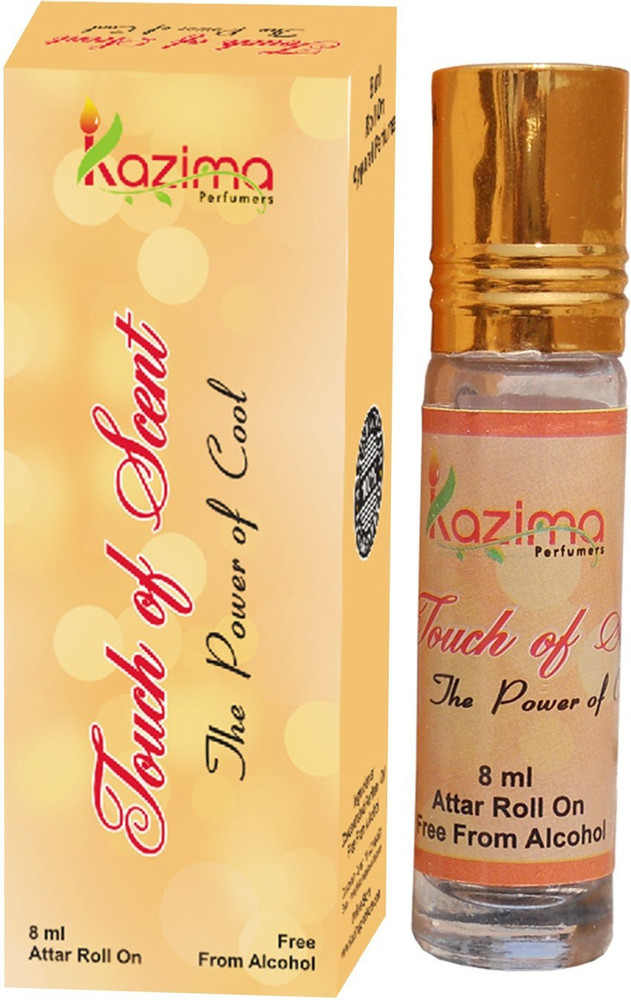 KAZIMA Touch of Scent Attar 8 ML Pure Natural Perfume for Unisex