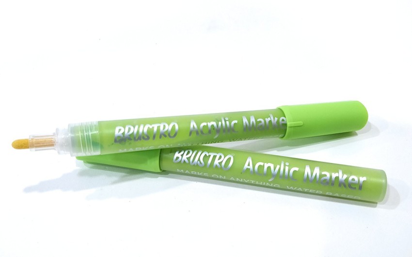 BRuSTRO Brustro Acrylic Paint Marker Lime Green