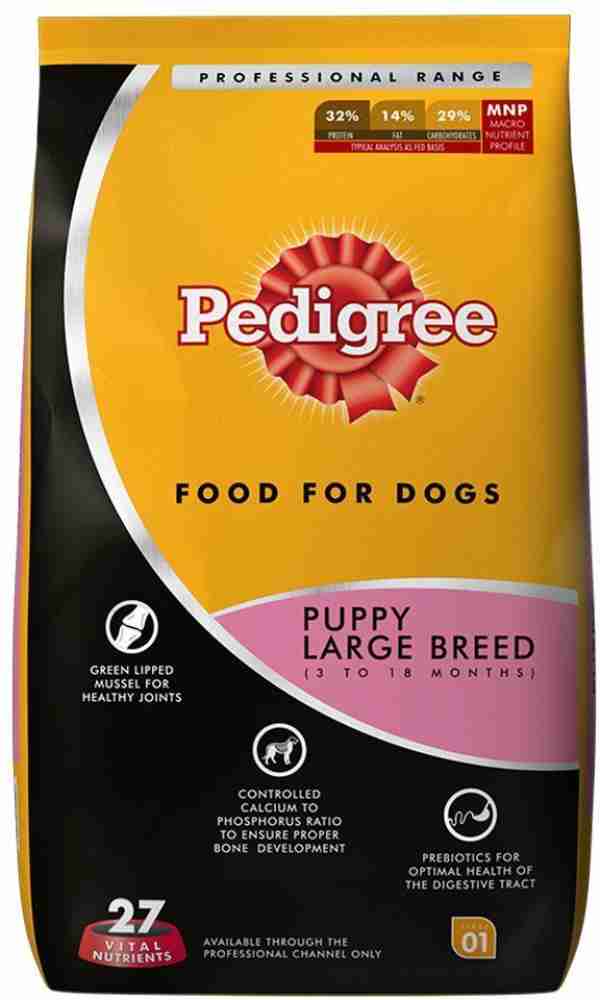 Pedigree professional clearance puppy large breed