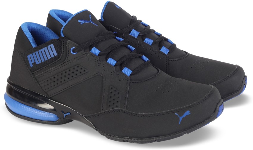 PUMA Enzin SL Running Shoes For Men - Buy Puma Black-Lapis Blue Color PUMA Enzin For Men Online at Best Price - Shop Online for Footwears in India