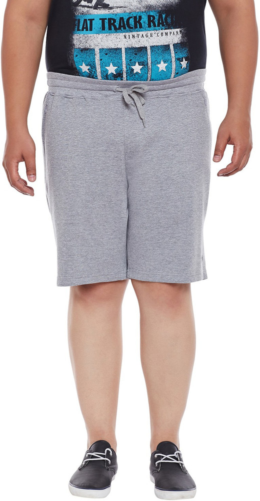 Alto Moda by Pantaloons Solid Men Grey Regular Shorts Buy Alto