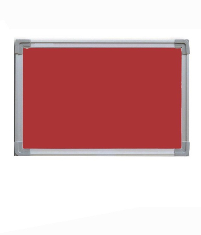 DCENTA Notice board or Pin up board Red Small 1 foot x 1.5 foot Soft Board Bulletin Board Price in India Buy DCENTA Notice board or Pin up board Red Small
