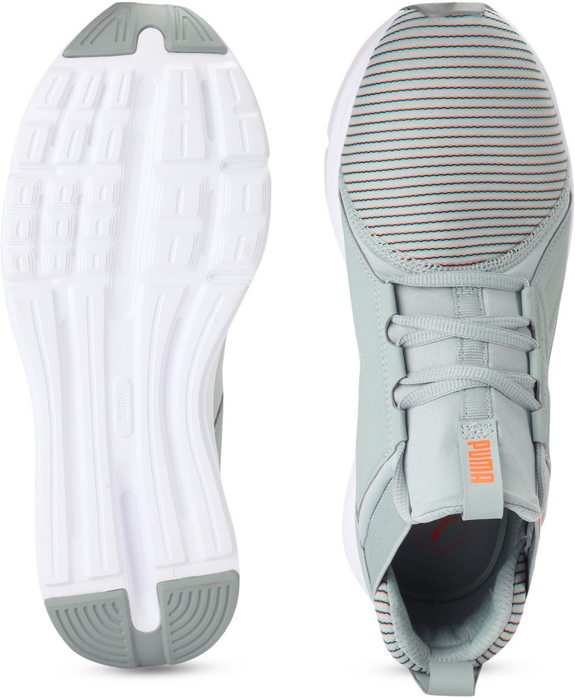 PUMA Enzo Colorshift Running Shoes For Men Buy Quarry Shocking