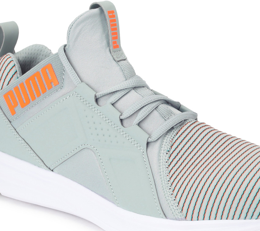 PUMA Enzo Colorshift Running Shoes For Men Buy Quarry Shocking