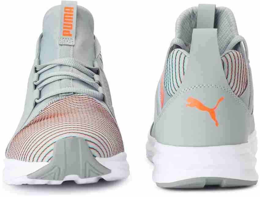 PUMA Enzo Colorshift Running Shoes For Men Buy Quarry Shocking