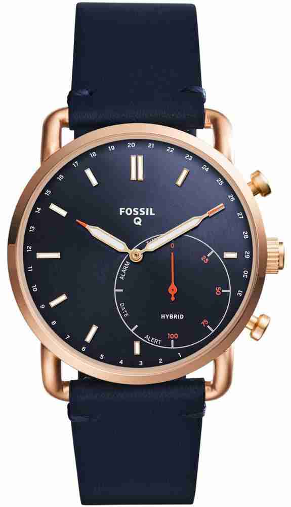 Fossil hybrid watch q commuter best sale