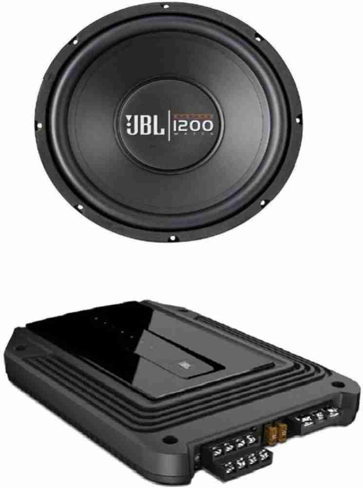 brugervejledning Mål Lav JBL 1200 Watts 30.5cm Car Subwoofer with JBL GXA646SI 4 Channel Power  Amplifier Subwoofer Price in India - Buy JBL 1200 Watts 30.5cm Car Subwoofer  with JBL GXA646SI 4 Channel Power Amplifier