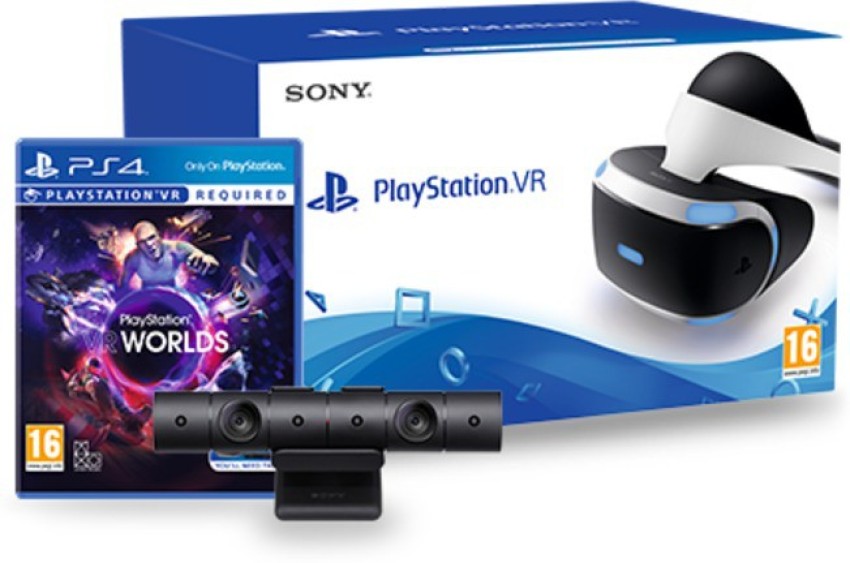 SONY Ps4 VR with Camera Bundle and VR World Game Motion Controller - SONY :  Flipkart.com