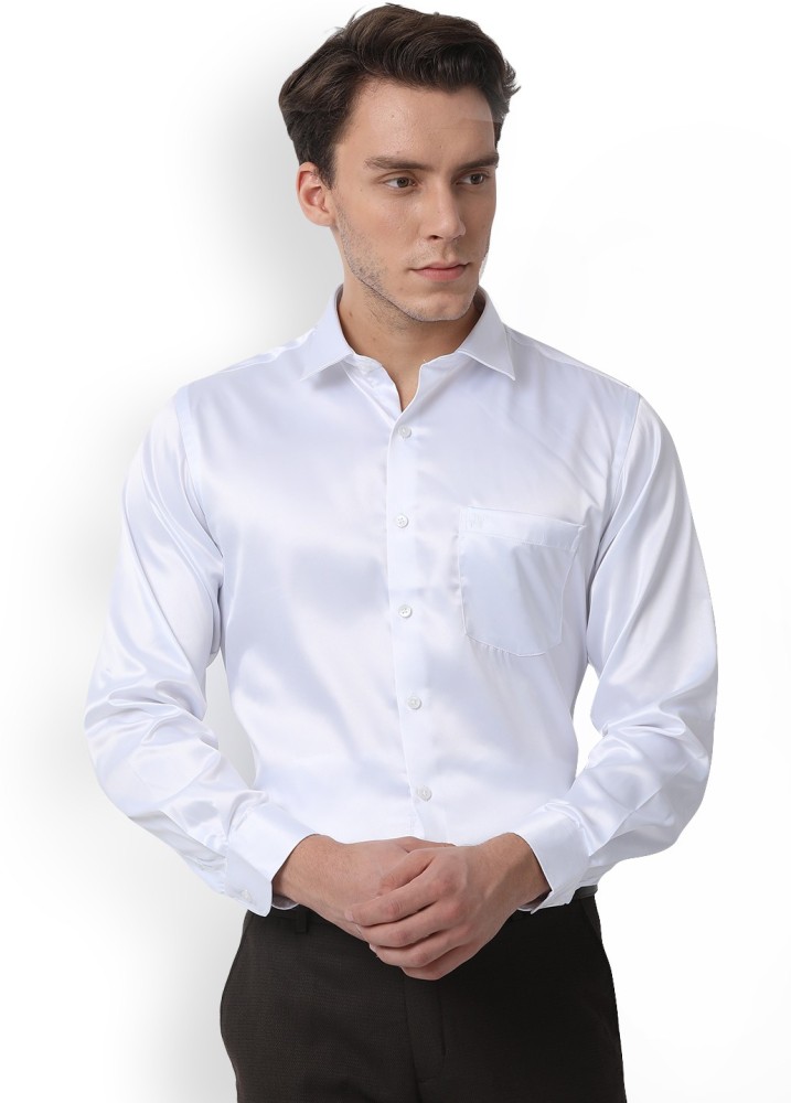 Pan America Men Solid Formal White Shirt  Buy Pan America Men Solid Formal  White Shirt Online at Best Prices in India  Flipkartcom