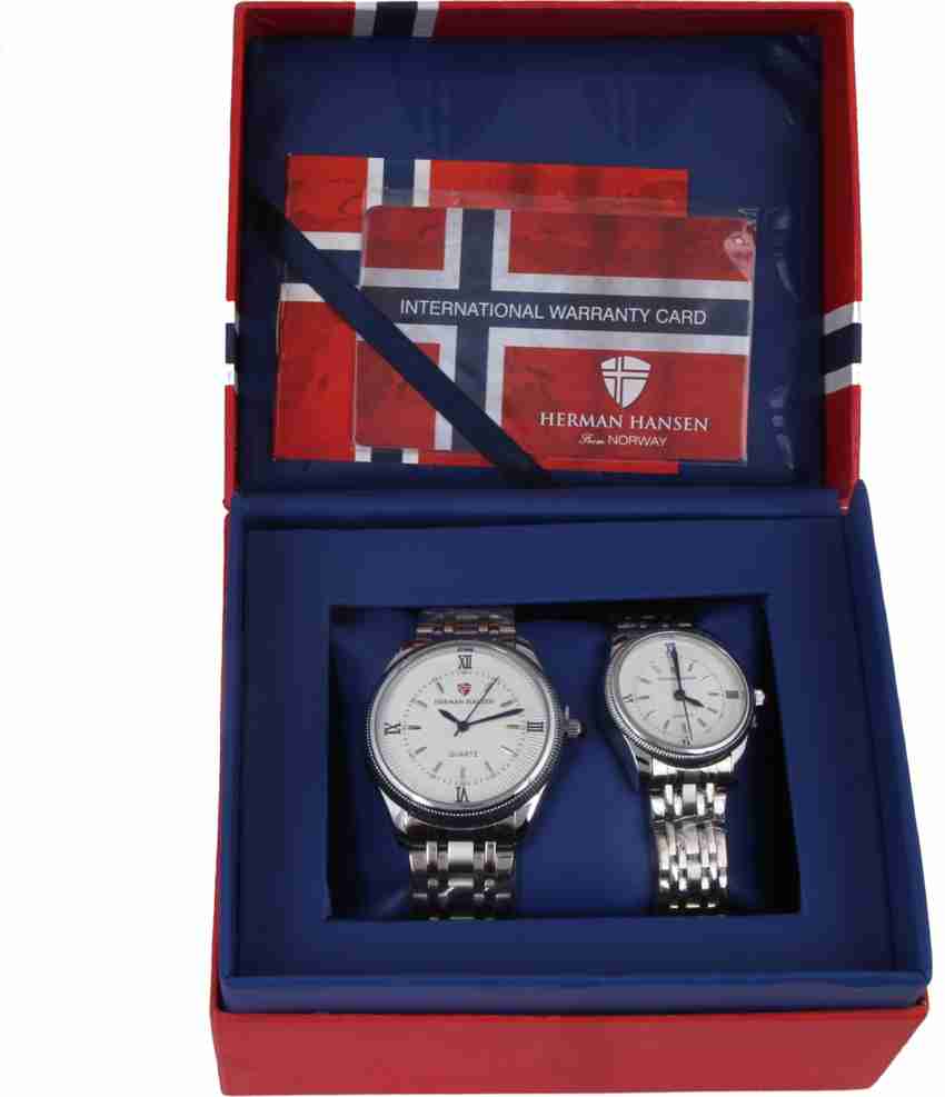 Buy HERMAN HANSEN Analog Watch For Couple 3338 Online at