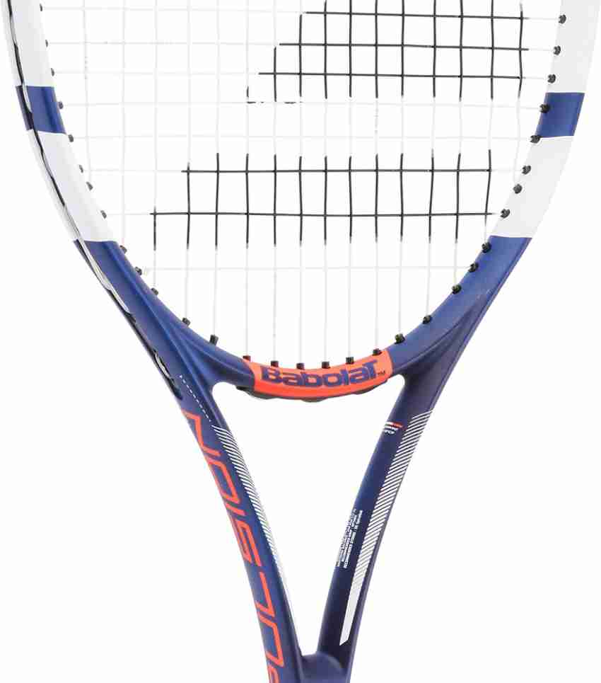 BABOLAT PULSION 102 Red White Blue Strung Tennis Racquet Buy