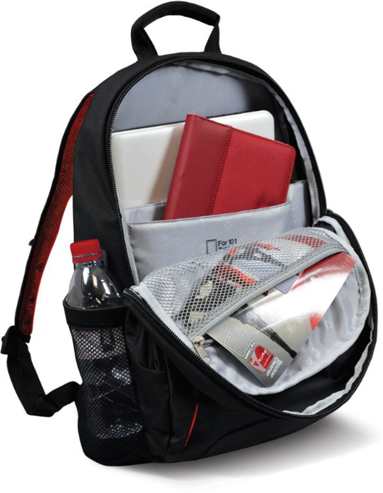 Port Designs Houston BackPack 15.6inch Black Red 110265 Laptop Bag Port Designs Flipkart