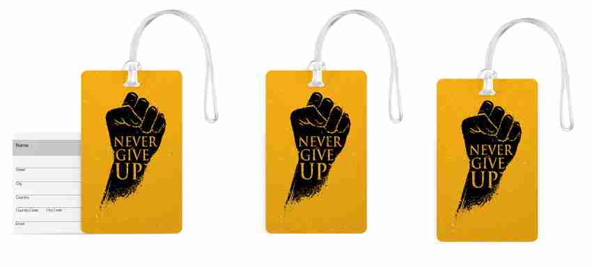 Pvc deals bag tag