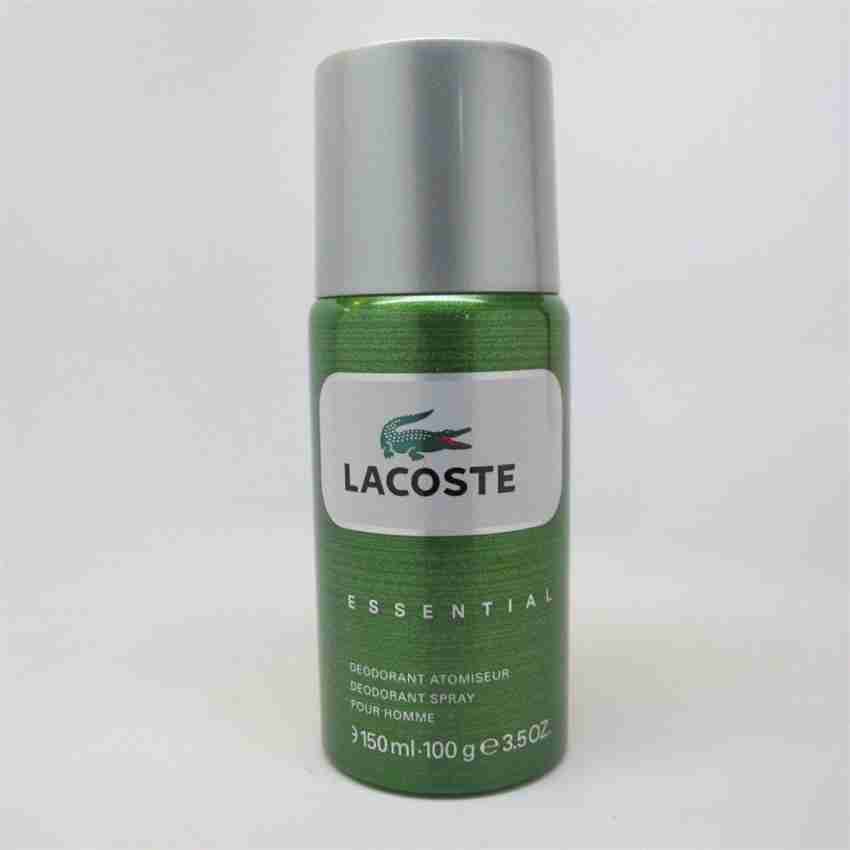 opdagelse Kvinde Produkt LACOSTE essential Deodorant Spray - For Men - Price in India, Buy LACOSTE  essential Deodorant Spray - For Men Online In India, Reviews & Ratings |  Flipkart.com