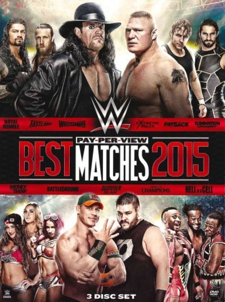 WWE BEST PPV MATCHES 2015 Price in India Buy WWE BEST PPV