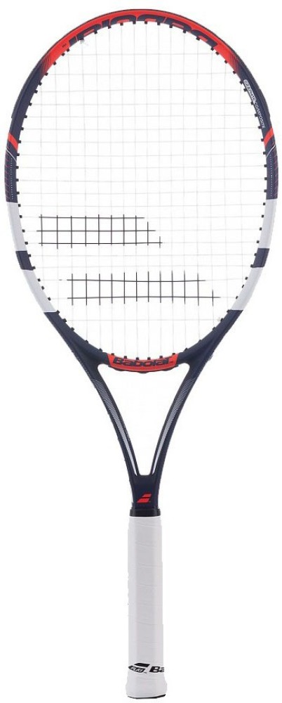 BABOLAT PULSION 102 Red White Blue Strung Tennis Racquet Buy