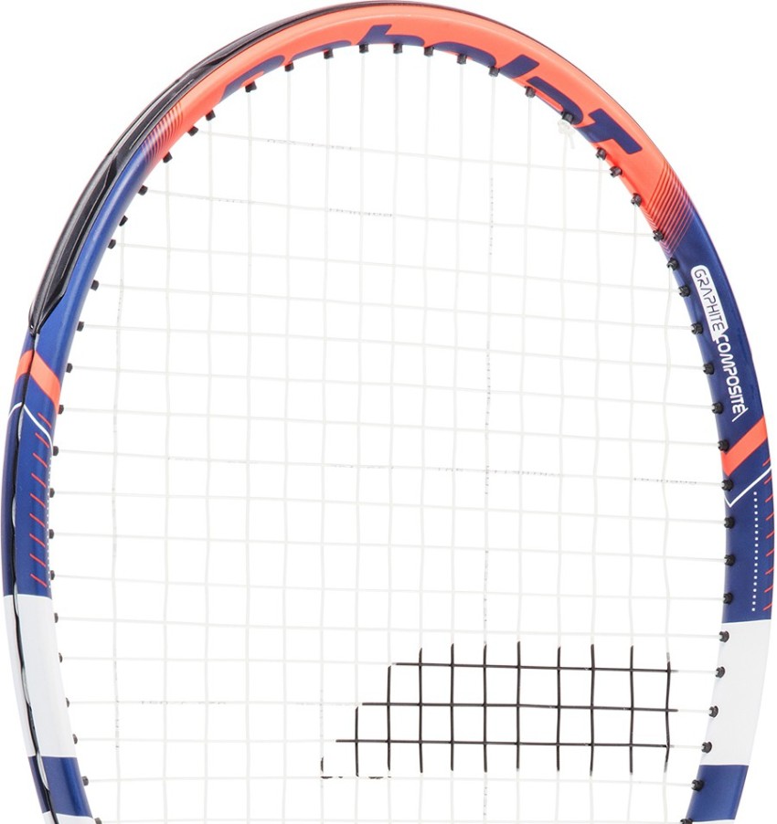 BABOLAT PULSION 102 Red White Blue Strung Tennis Racquet Buy