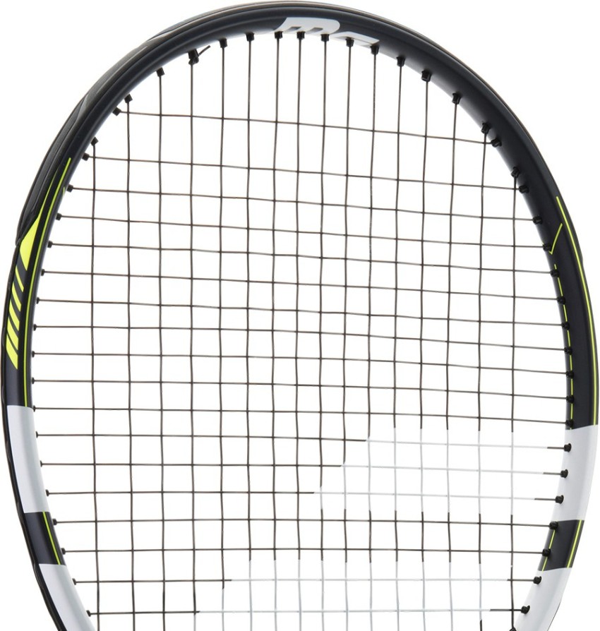 BABOLAT Evoke 102 Grey Yellow Strung Tennis Racquet Buy BABOLAT