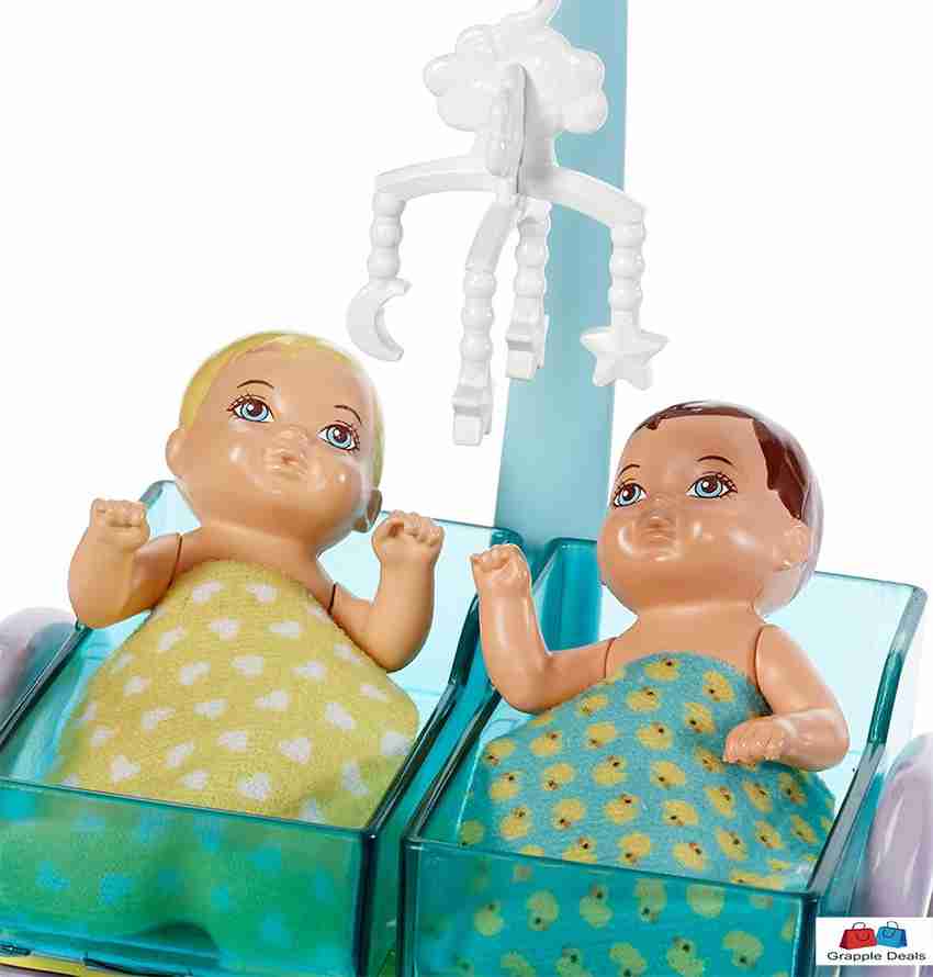 Barbie careers baby 2025 doctor doll & playset