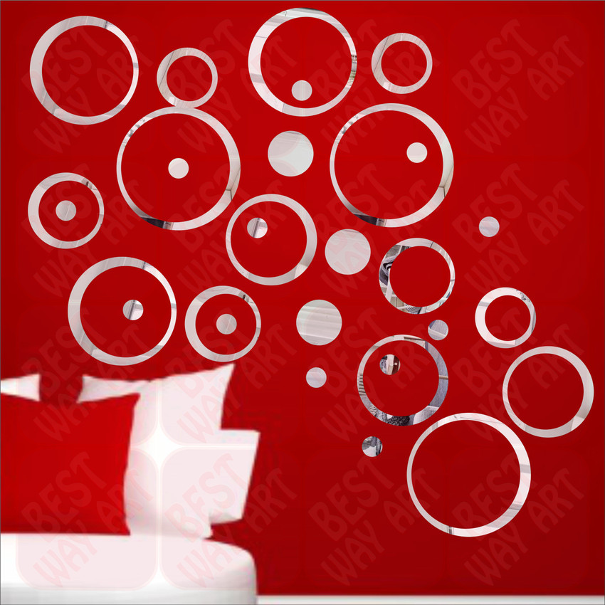 Update more than 82 circle wall decor stickers best seven.edu.vn
