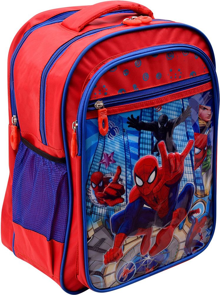 Flipkart okji enterprises OKJI 18 Inches School Bag For Kids spi School Bag Pack Age Group 4 10 Years Red Color Adjustable Strap Kids School bag School Bag School Bag