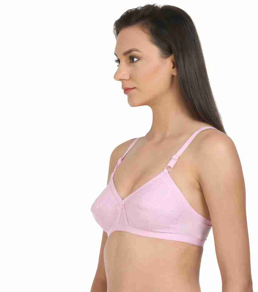 Buy Bodycare Perfect Coverage Bra In Maroon-Red-Purple Color (Pack