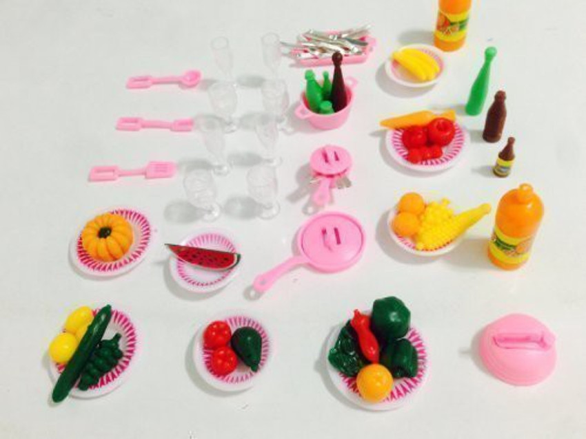 Gloria utensil and play sales food accessories for barbie dolls