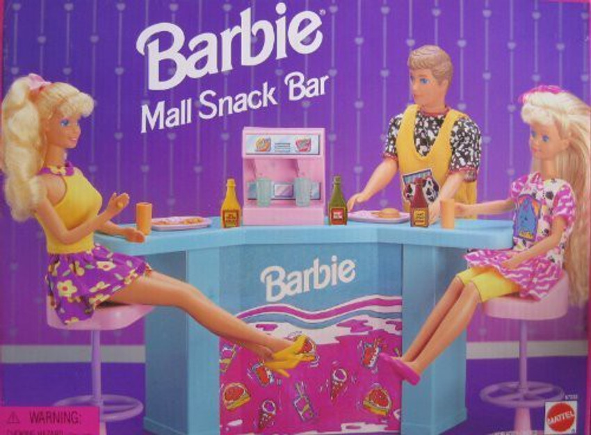 Barbie snack shop outlet