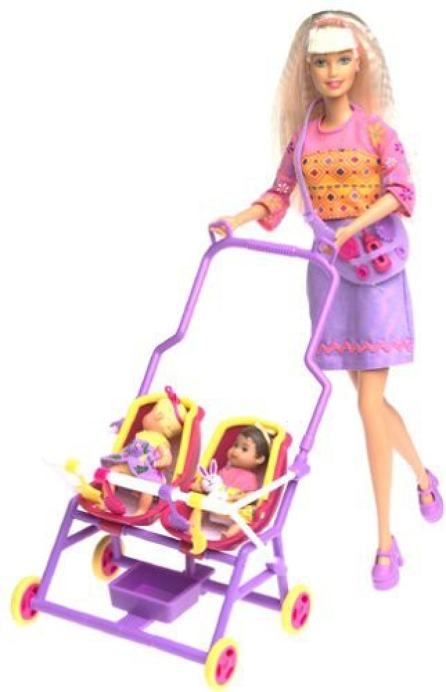 Generic Barbie Krissy Stroll n Play 3 in 1 Fun Barbie