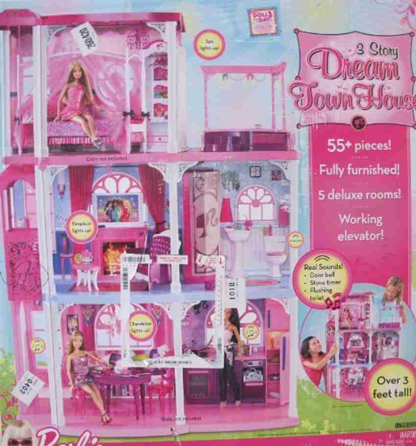 Barbie three story house sales