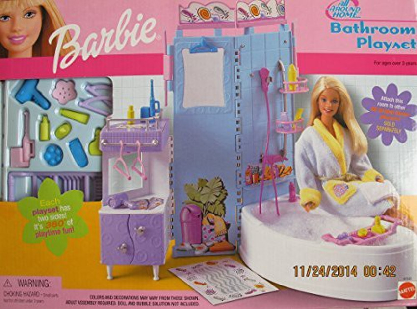 Barbie shower sales set