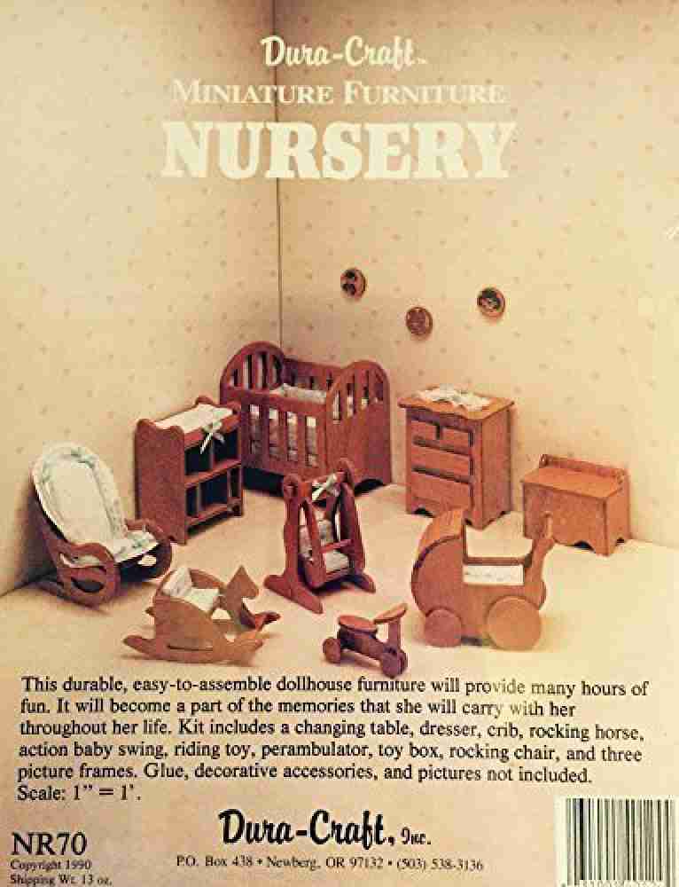 Miniature nursery sales furniture