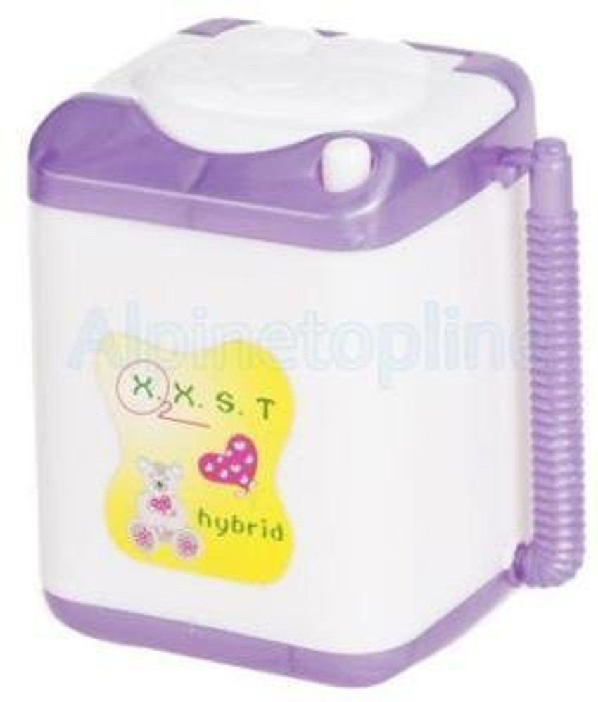 Alpinetopline Plastic White Purple Washing Machine Washer For