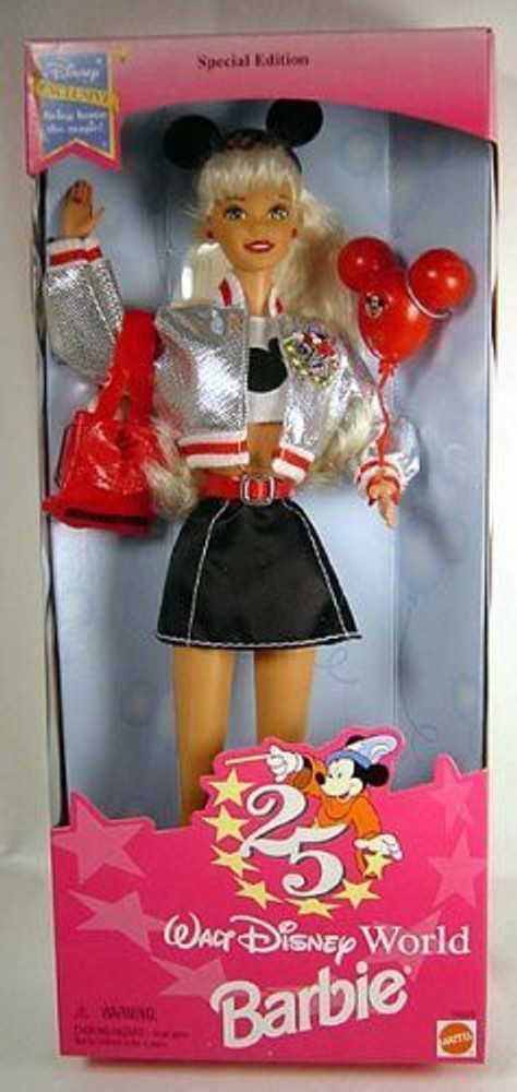Generic Disney Barbie Walt Disney World 25th Anniverary Doll