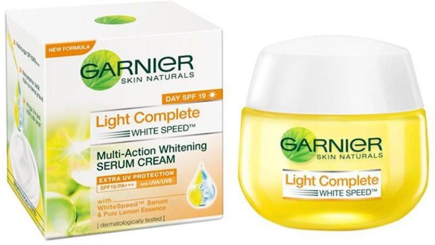 GARNIER Light Complete White Speed Fairness Serum Cream Price in