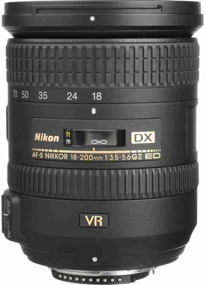 NIKON AF-S DX NIKKOR 18-200mm f/3.5-5.6G ED VR II Telephoto Zoom  