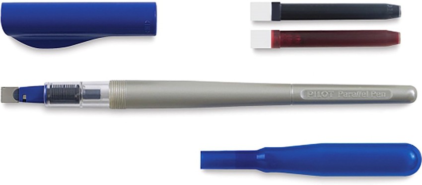 Pilot Parallel Pen 2-Color Calligraphy Pen Set, with Red and Blue