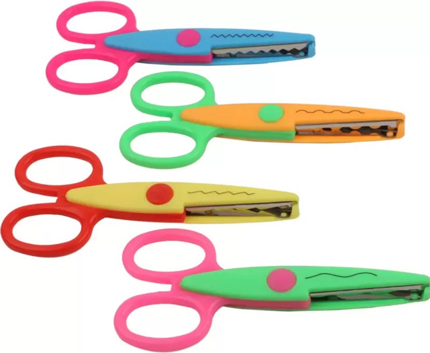 1pc Pinking Shears For Fabric Cutting,Zig Zag Scissors,Scrapbook