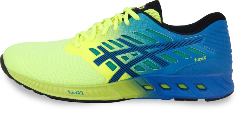 Asics fuzeX Running Shoes For Men Buy SAFETY YELLOW BLACK