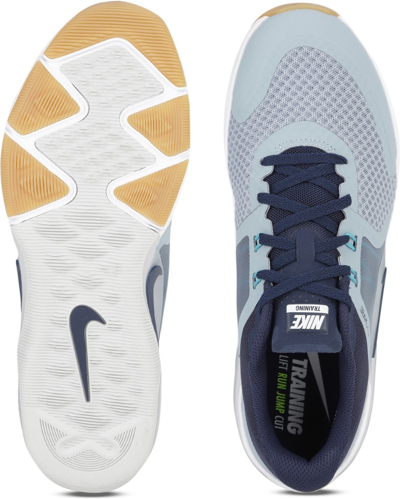 NIKE ZOOM TRAIN COMPLETE 2 Training Shoes For Men - Buy GLACIER  GREY/WHITE-BINARY BLUE Color NIKE ZOOM TRAIN COMPLETE 2 Training Shoes For  Men Online at Best Price - Shop Online for