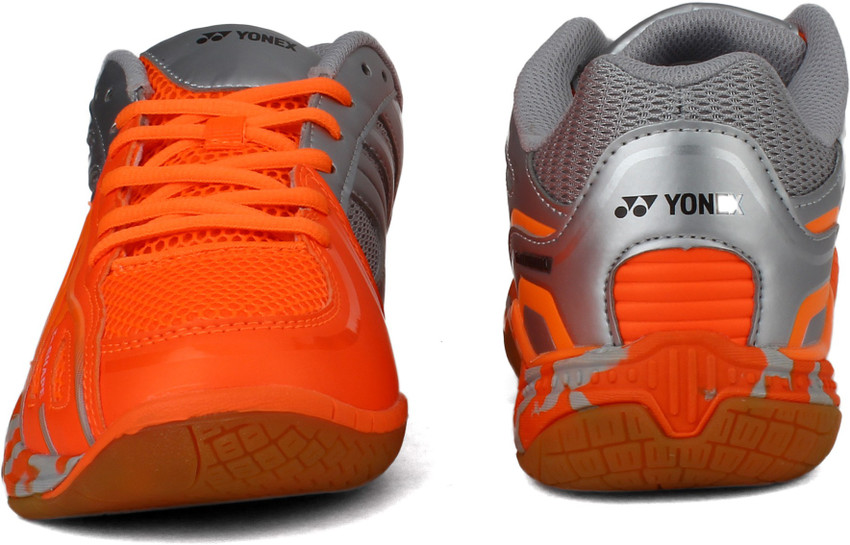 Yonex badminton online shoes orange