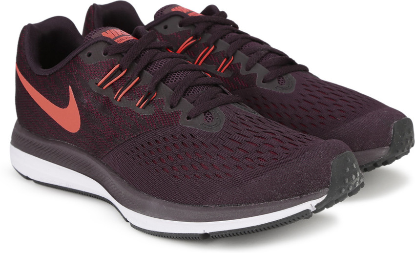NIKE ZOOM WINFLO 4 Running Shoes For Men Buy PORT WINE