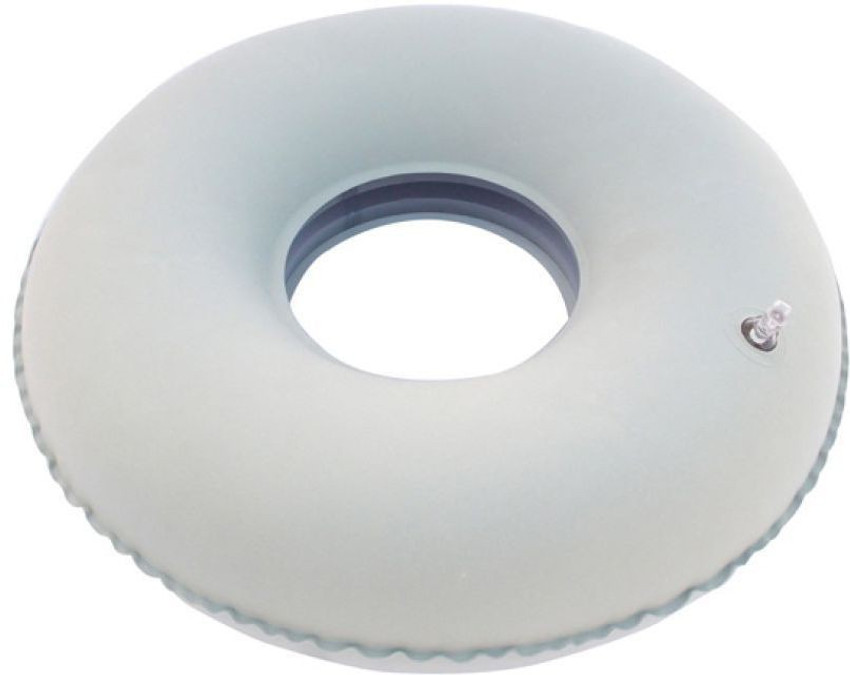 Inflatable cushion clearance for back pain