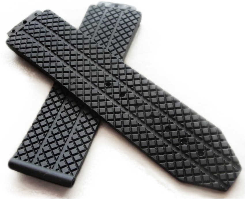 25mm rubber watch strap hot sale