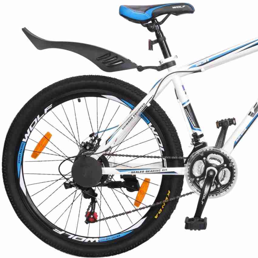 Wolf Woops Dual Disc Bicycle For Adults 26 T Mountain Hardtail