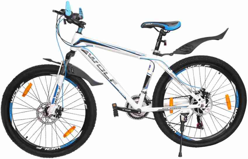 Wolf Woops Dual Disc Bicycle For Adults 26 T Mountain Hardtail