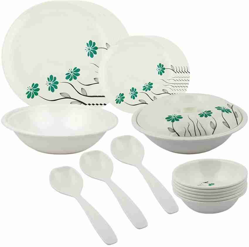 DineSmart Pack of 24 Melamin Dinner Set 24 Pcs Eco Melamine Dinner Set Price in India Buy DineSmart Pack of 24 Melamin Dinner Set 24 Pcs Eco Melamine Dinner Set online at Flipkart