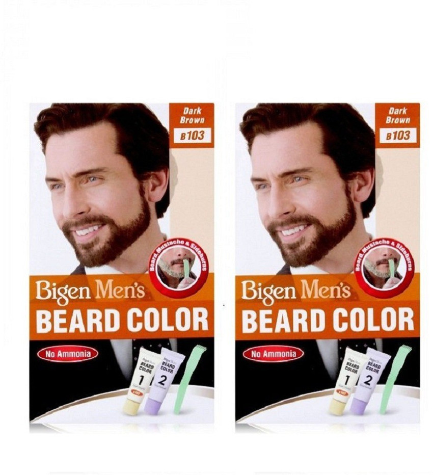 Bigen top beard color