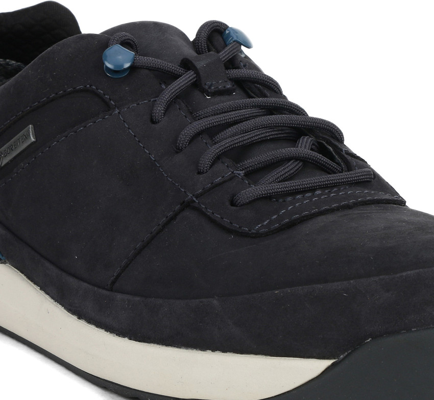 CLARKS Johto Lace GTX Dark Blue Nubuck Boat Shoes For Men Buy Blue Color CLARKS Johto Lace GTX Dark Blue Nubuck Boat Shoes For Men Online at Best Price Shop